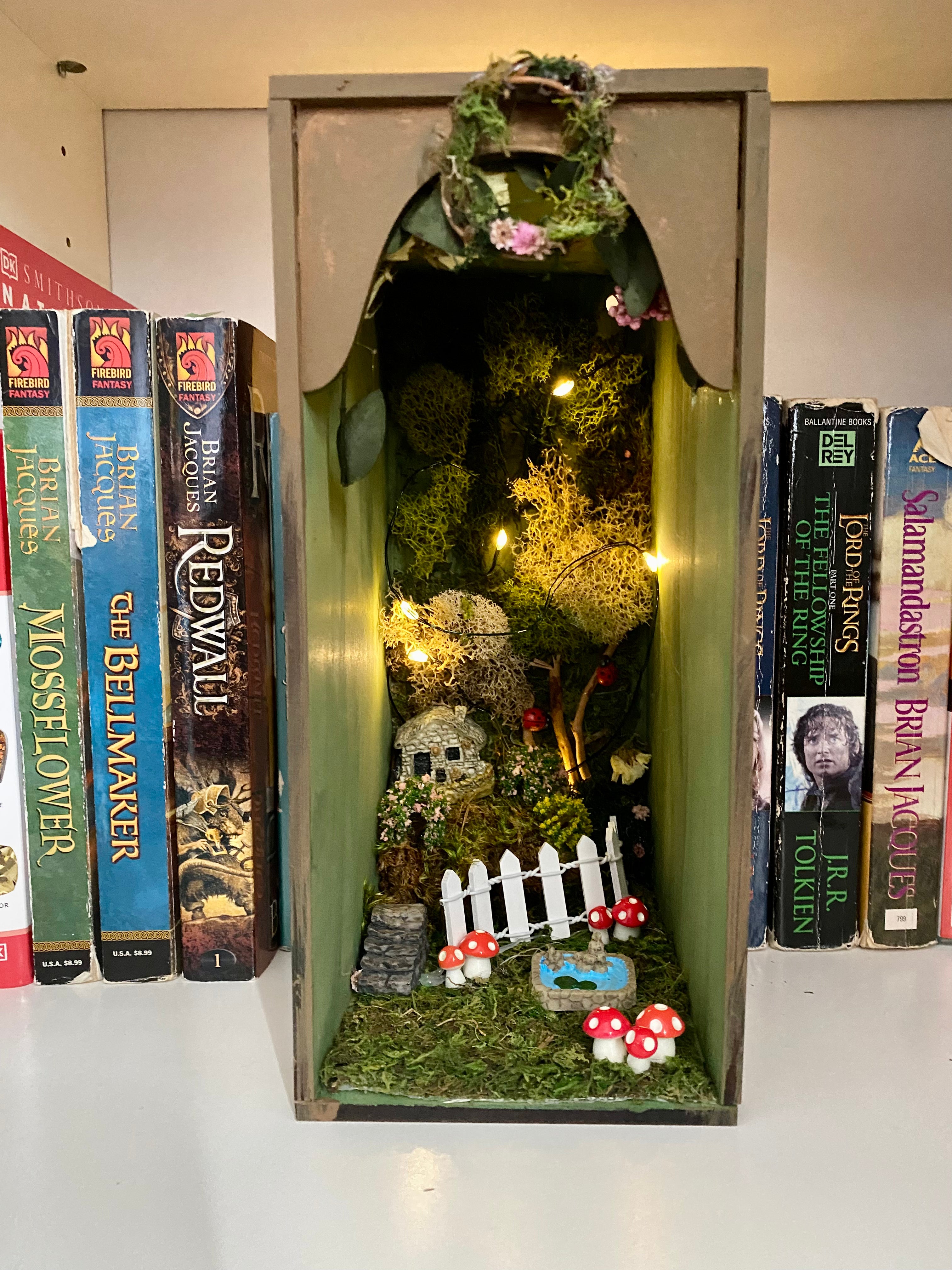 book nook plants Fairy Garden Book Nook – Relume