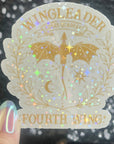 Wingleader Fourth Wing Holographic Sticker