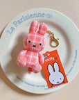 Limited Edition Check Miffy Keychain Plush