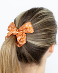 Terracotta Satin Scrunchie