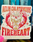 Aelin Galathynius Throne of Glass Holographic Sticker