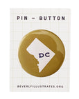Washington Dc Pin Back Button