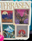 Terrasan Stamps Throne of Glass Holographic Sticker