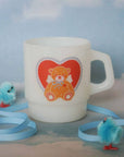 "Coquette Teddy" Vintage Diner Mug