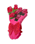 Large Gummy Rose Bouquet Hair Claw Clip