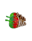 Mini Chocolate Covered Strawberry Hair Claw Clip