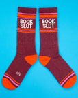 Book Slut Gym Crew Socks