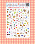The BIGGEST teenie tiny sticker sheet - 8.5" x 11" Sticker Sheet