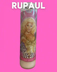 The Luminary Rupaul Altar Candle