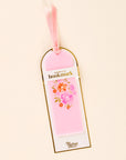 Acrylic Bookmark-Dainty Floral Pink
