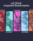 ACOTAR Inspired Bookmarks & Reading Tracker Journal