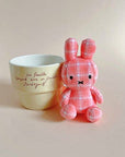 Limited Edition Check Miffy Keychain Plush