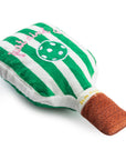 Green Stripe Pickleball Paddle Dog Toy