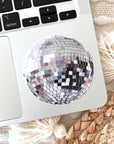 Disco Ball Sticker, 2.8 in x 2.8 in.
