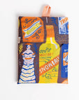 Cocktails Art Sack® By the Printed Peanut - Reusable Tote