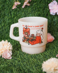 "So how's your job?" Vintage Diner Mug