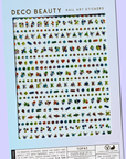 Nail Art Stickers - Topaz
