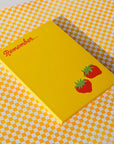 Remember Strawberry - Risograph A2 Notepad