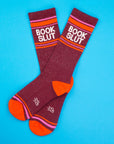 Book Slut Gym Crew Socks