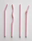 Bent Glass Straws