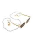 Sunny Daze Sunglasses & Pearl Strap Set
