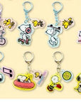 Snoopy Secret Double Acrylic Keyring Random Box