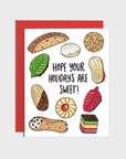 Italian Cookies & Desserts Holiday Card