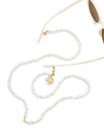 Sunny Daze Sunglasses & Pearl Strap Set