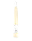 Hand-Dipped Beeswax Taper Candles - 1 Pair