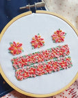 District Blossom Embroidery Kit