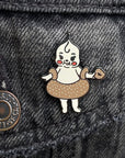 Bagel Baby Pin