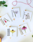 Handmade Floral Mini Notebooks/Sketchbooks