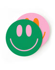 Smiley Face Coasters