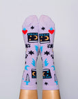 Witchy Mystic Spells Women's Crew Socks
