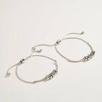 7.25 Inch Metal Puffy Mama Mini Pendant Bracelet