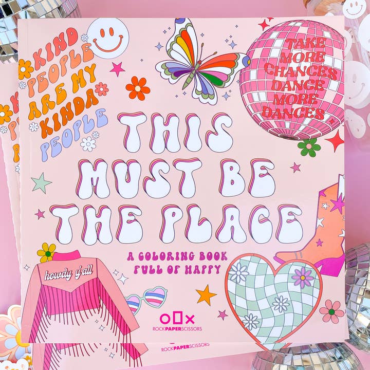 must be the place coloring book