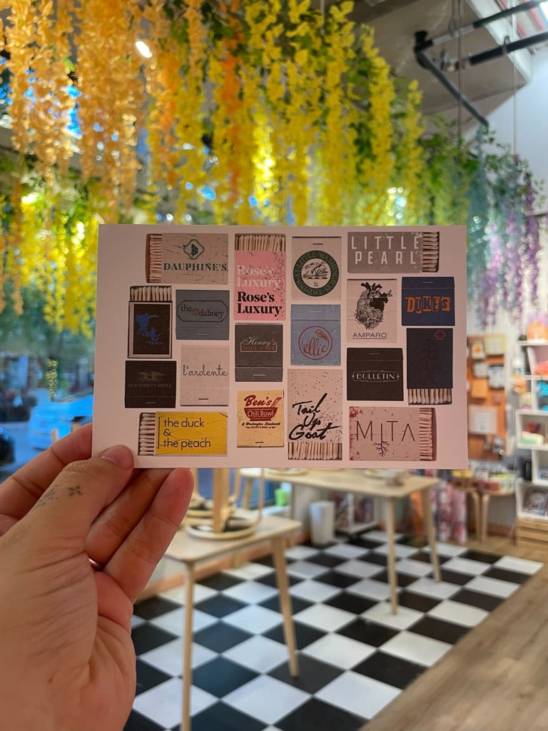 DC Icons: Matchbooks - Postcard