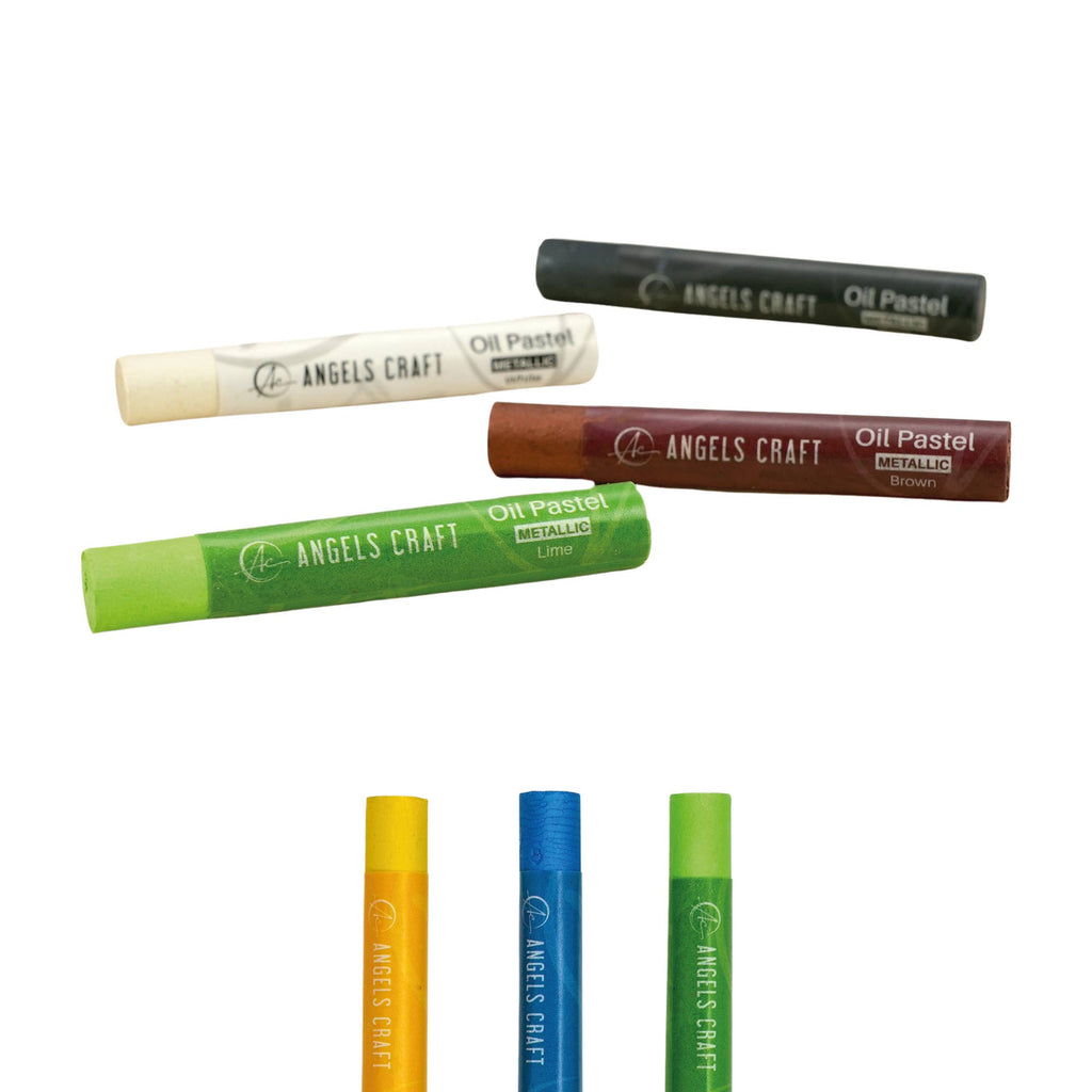 Oil Pastel Metallic Set of 12