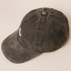 Ghost Embroidered Cotton Baseball Dad Cap