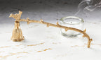 Bird On Twig Candle Snuffer Antique Brass Aluminum Everyday