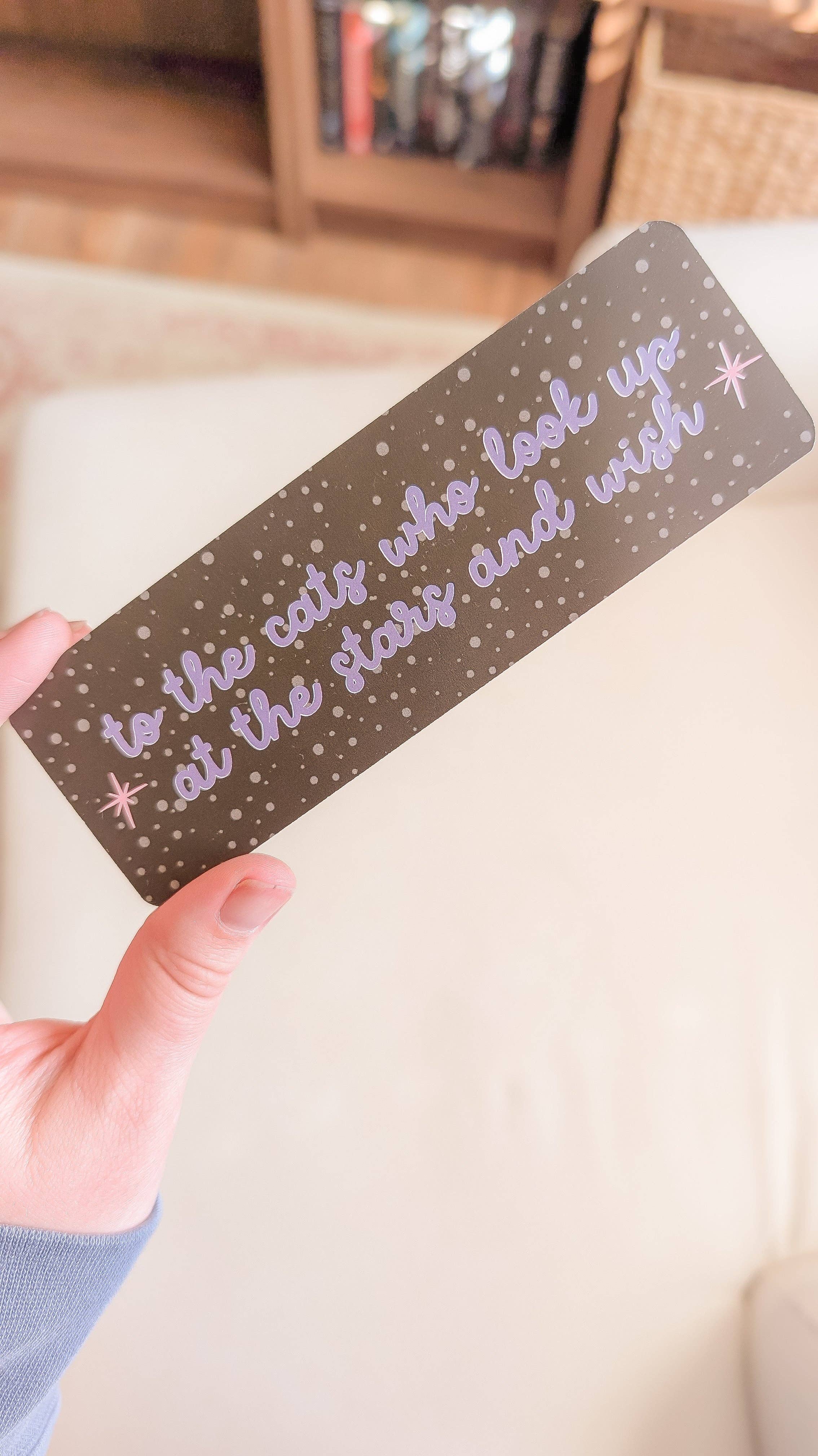 ACOCAT Bookmark, SJM ACOTAR Cat Lover Bookmarks