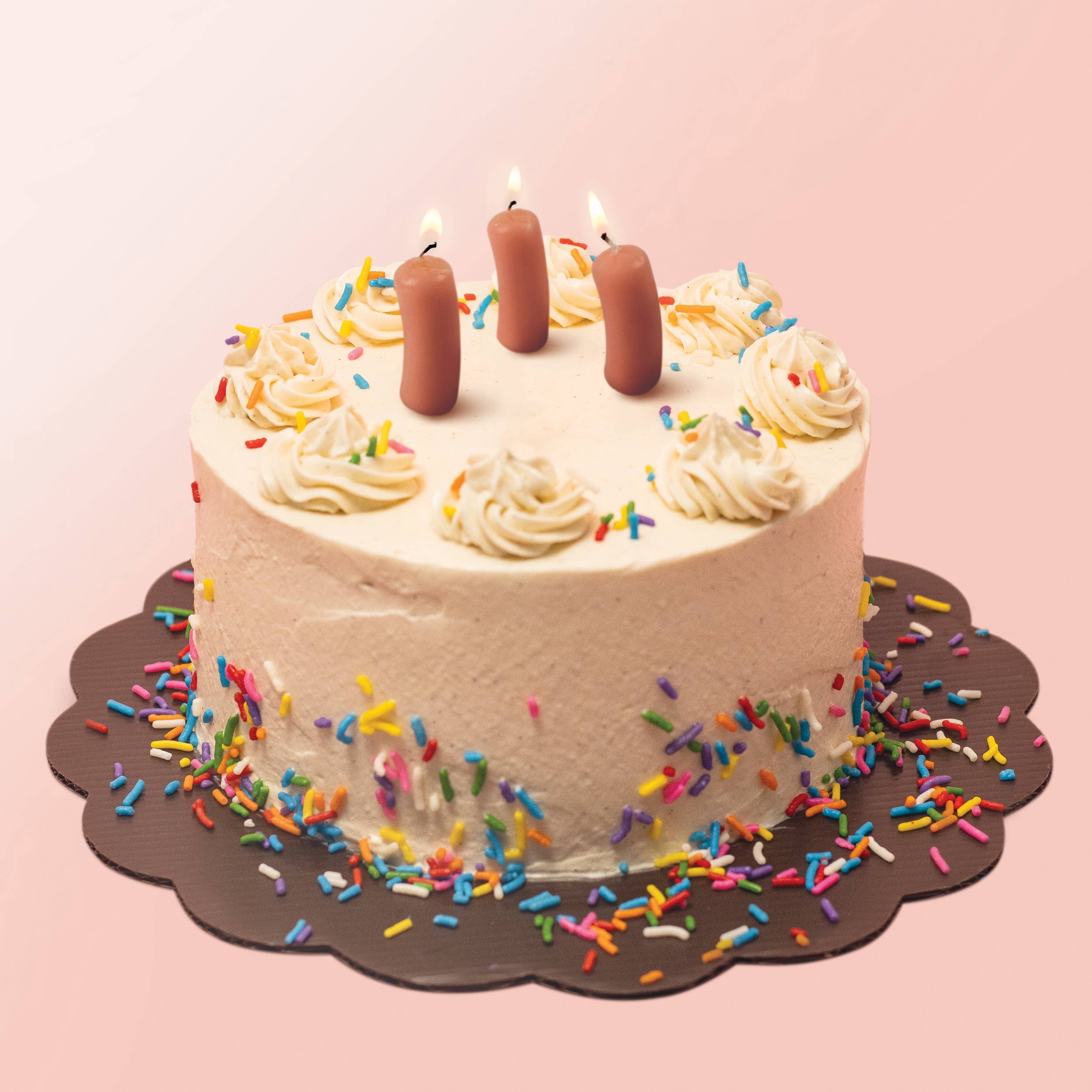 Sausage Party Candles - Set of 6