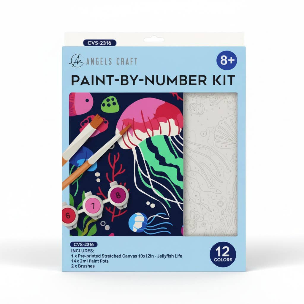 Paint-by-Number Kits (Assorted Styles)