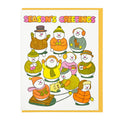 Season's Greetings Snow Friends