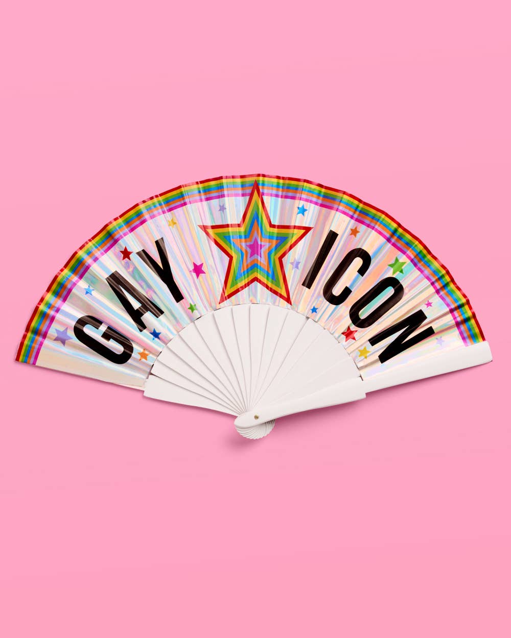 Pride Gay Icon Fan | rainbow, parade, festival
