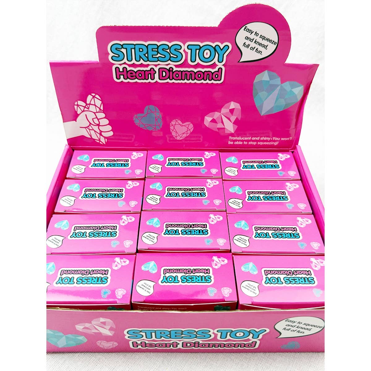 Maltose Heart Diamond Squishy Toys