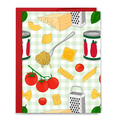 Pasta and Tomatoes Card