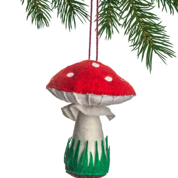 Mushroom Ornament