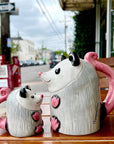 Upside-Down Opossum Mini Mug