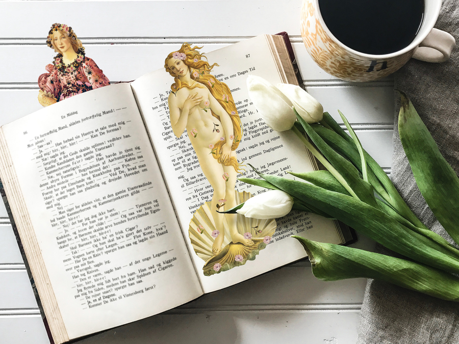 Bookmarks Botticelli by Mon Petit Art